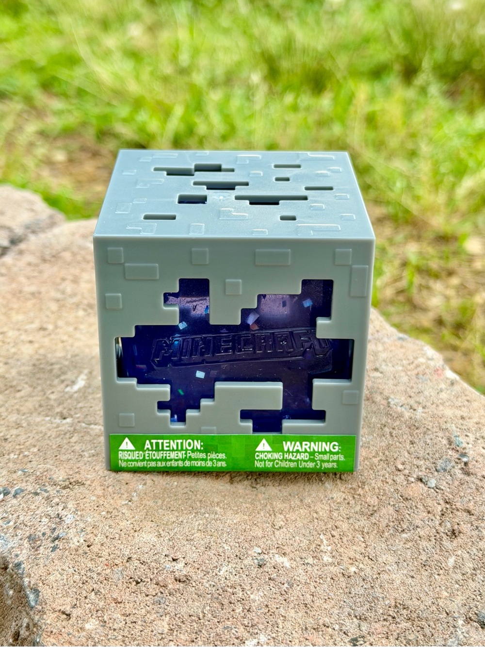 Minecraft Jelly Cube NeeDoh Purple